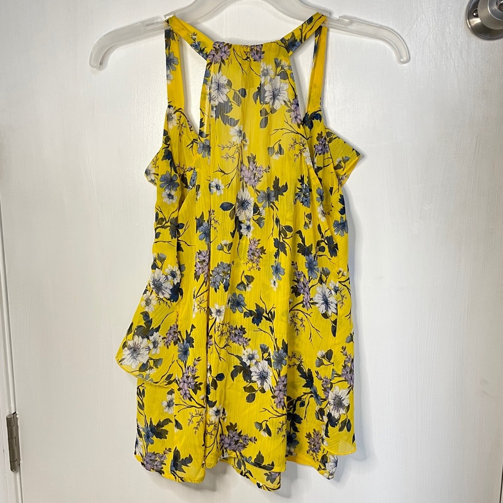 Yellow Ruffle Top - Picture 2 of 2